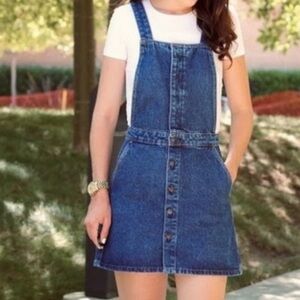 Zara Blue Denim Overall